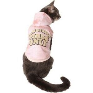 Vibes Only Cat Hoodie Pullover Sweatshirt Pet Apparel Cute Outfit